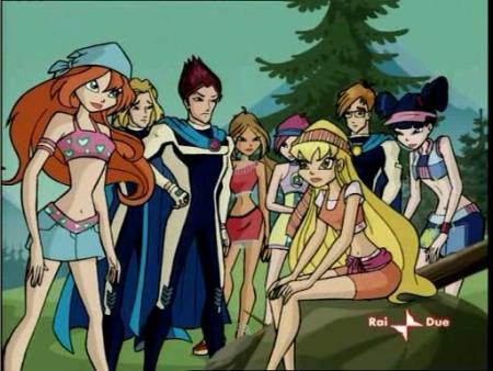 c'est bien les winx club il faut faire du camping