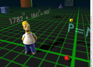 Voici homer dans la 3ème dimension!